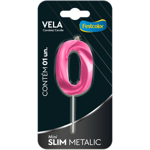 VELA MINI SLIM METALLIC PINK N 0