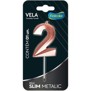 VELA MINI SLIM METALLIC ROSE GOLD N 2