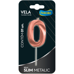 VELA MINI SLIM METALLIC ROSE GOLD N 0