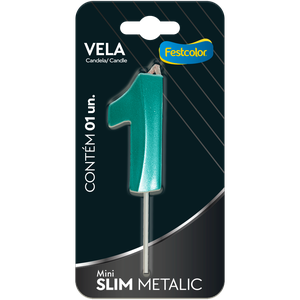 VELA MINI SLIM METALLIC TIFFANY N 1