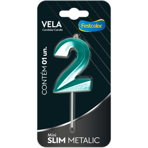 VELA MINI SLIM METALLIC TIFFANY N 2