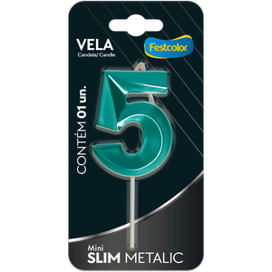 VELA MINI SLIM METALLIC TIFFANY N 5