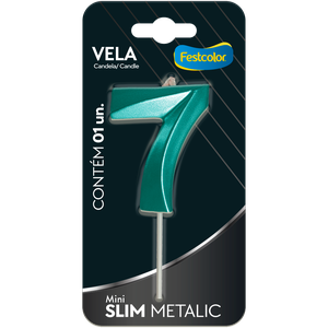 VELA MINI SLIM METALLIC TIFFANY N 7