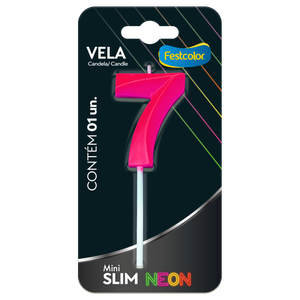 VELA MINI SLIM NEON PINK N 7