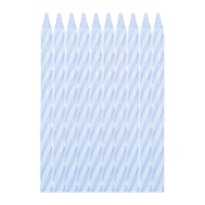 VELA PALITO ESPIRAL BRANCA