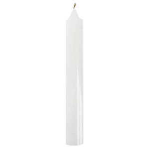 VELA PALITO LISA BRANCA