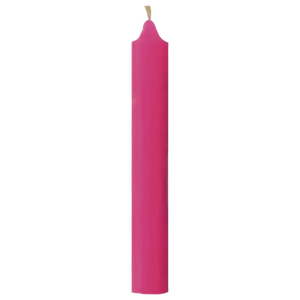 VELA PALITO LISA ROSA