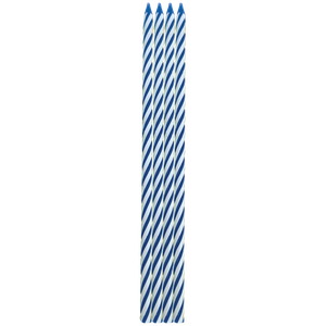 VELA PALITO GRANDE ESPIRAL AZUL