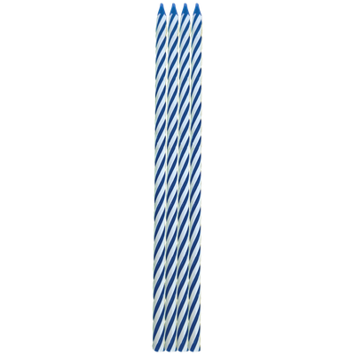 Produto Festcolor - VELA PALITO GRANDE ESPIRAL AZUL