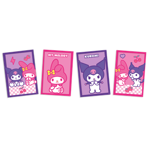 QUADROS DECORATIVOS MY MELODY E KUROMI