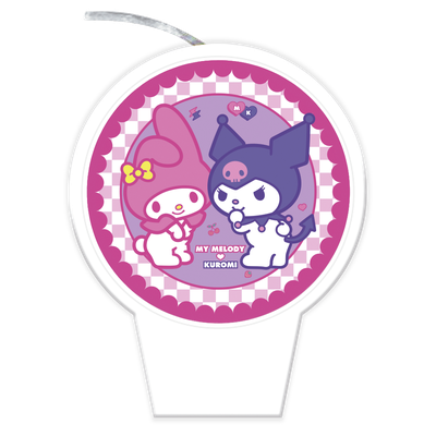 Produto Festcolor - VELA PLANA MY MELODY E KUROMI