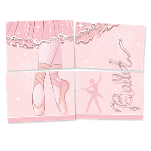 PAINEL 4 PARTES BAILARINA