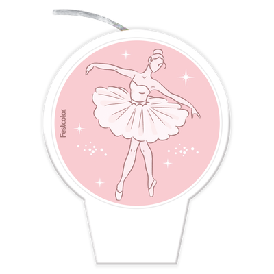 Produto Festcolor - VELA PLANA BAILARINA