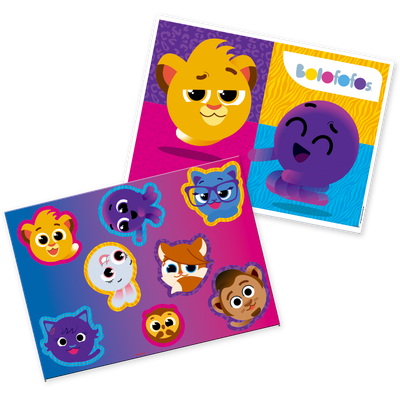 Produto Festcolor - KIT DECORATIVO BOLOFOFOS BOLOFOFOS