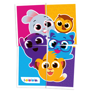 PAINEL 4 PARTES BOLOFOFOS