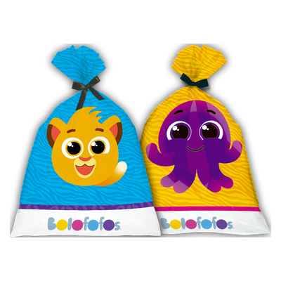 Produto Festcolor - SACOLA PLÁSTICA BOLOFOFOS
