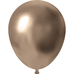 BALÃO METALICO CROMADO 9 MARROM BRONZE 