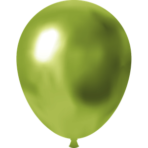 BALÃO METALICO CROMADO 9 VERDE CLARO PISTACHE