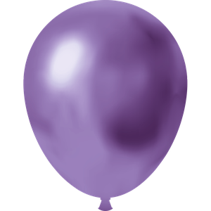 BALÃO METALICO CROMADO 9 ROXO 