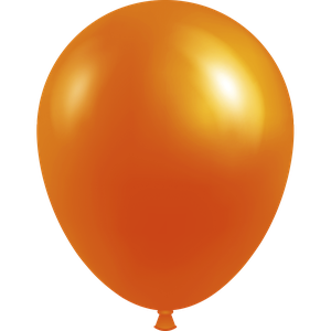 BALÃO LISO NEON 9 LARANJA