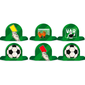 KIT FESTA FUTEBOL DECORAÇÃO DE MESA
