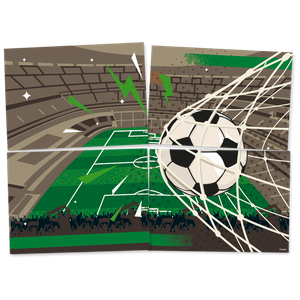 PAINEL 4 PARTES FUTEBOL