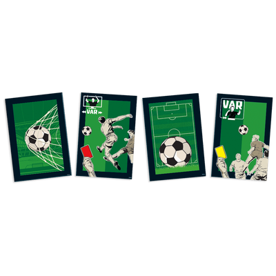 Produto Festcolor - QUADROS DECORATIVOS FUTEBOL