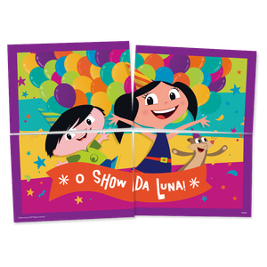 PAINEL 4 PARTES SHOW DA LUNA