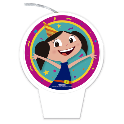 Produto Festcolor - VELA PLANA SHOW DA LUNA