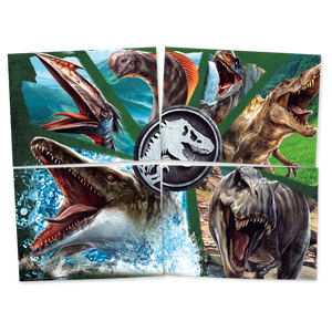 PAINEL 4 PARTES JURASSIC RECOMEÇO