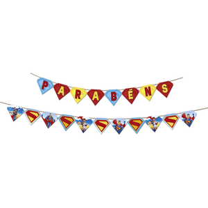 FAIXA DECORATIVA SUPERMAN