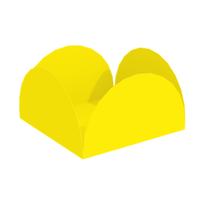 Produto Festcolor - PORTA FORMINHA AMARELO NEON FEST COLOR NEON