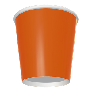 COPO 200ML LARANJA NEON FEST COLOR NEON
