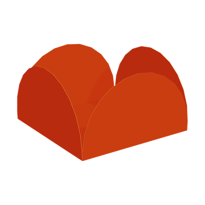 Produto Festcolor - PORTA FORMINHA LARANJA NEON FEST COLOR NEON