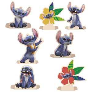 DECORAÇÃO DE MESA LILO E STITCH LIVE ACTION