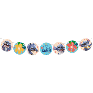 KIT FESTA LILO E STITCH LIVE ACTION FAIXA DECORATIVA