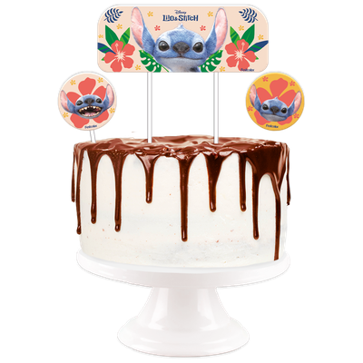 Produto Festcolor - KIT FESTA LILO E STITCH LIVE ACTION TOPO DE BOLO
