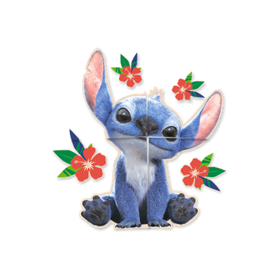 Produto Festcolor - PAINEL DECORATIVO LILO E STITCH LIVE ACTION