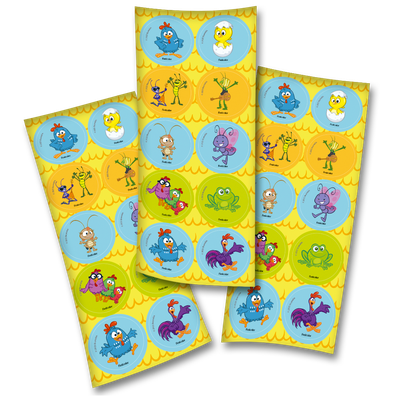 Produto Festcolor - ADESIVO GALINHA PINTADINHA