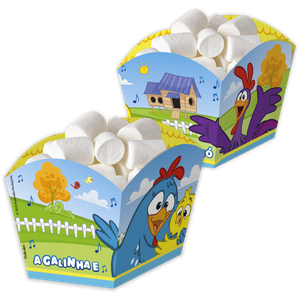 CACHEPOT GALINHA PINTADINHA