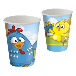 COPO 200ML GALINHA PINTADINHA