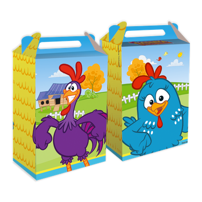 Produto Festcolor - CAIXA SURPRESA GALINHA PINTADINHA