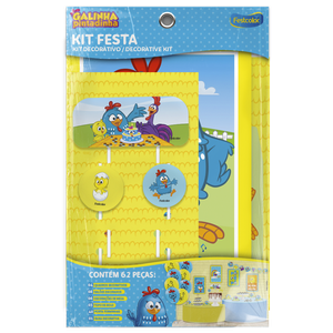 KIT FESTA GALINHA PINTADINHA