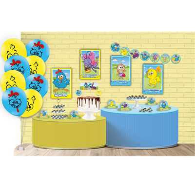 Produto Festcolor - KIT FESTA GALINHA PINTADINHA