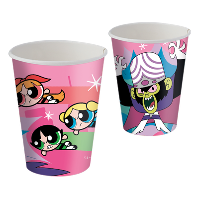 Produto Festcolor - COPO PAPEL 200ML MENINAS SUPER PODEROSAS ESPECIAL