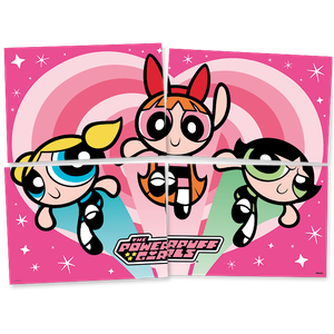 PAINEL 4 PARTES MENINAS SUPER PODEROSAS ESPECIAL