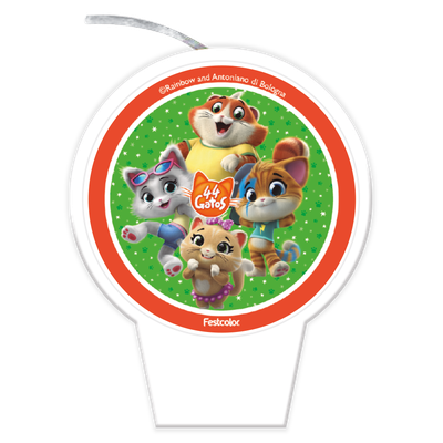 Produto Festcolor - VELA PLANA 44 GATOS