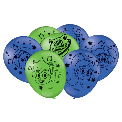 Produto Festcolor - BALÃO ESPECIAL GATO GALÁCTICO