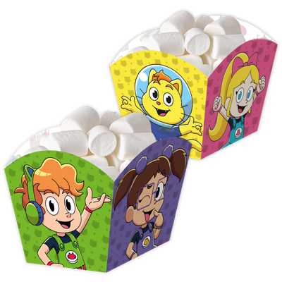 Produto Festcolor - CACHEPOT MEDIO GATO GALÁCTICO