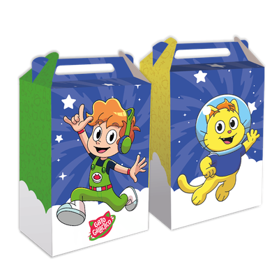 Produto Festcolor - CAIXA SURPRESA GATO GALÁCTICO